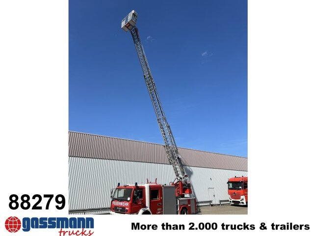 MAN LE 15.255 4x2 LLC Doka, Metz DLA-K 12/9 - משאית אש: תמונה 1 MAN LE 15.255 4x2 LLC Doka, Metz DLA-K 12/9 - משאית אש: תמונה 1