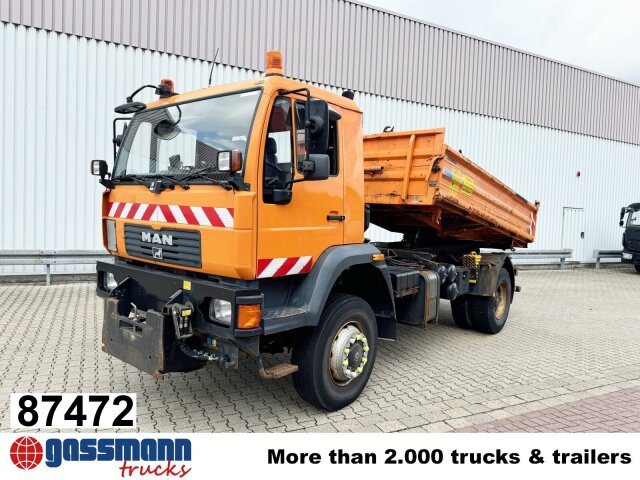 MAN LE 18.280 4X4 BB, Winterdienstausstattung, - מזהיר, משאית מנוף: תמונה 1 MAN LE 18.280 4X4 BB, Winterdienstausstattung, - מזהיר, משאית מנוף: תמונה 1