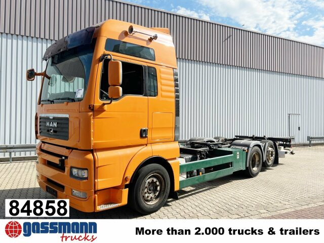 MAN TGA 26.440 6X2-2 LL, Intarder, Liftachse, LBW - מוביל מכולות/ משאית החלפת גוף: תמונה 1 MAN TGA 26.440 6X2-2 LL, Intarder, Liftachse, LBW - מוביל מכולות/ משאית החלפת גוף: תמונה 1