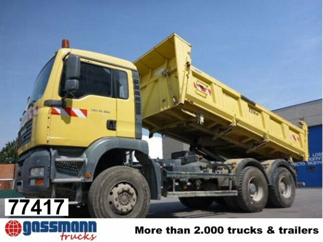 MAN TGA 33.350BB 6x4 Kipper mit Bordmatik - מזהיר: תמונה 1 MAN TGA 33.350BB 6x4 Kipper mit Bordmatik - מזהיר: תמונה 1