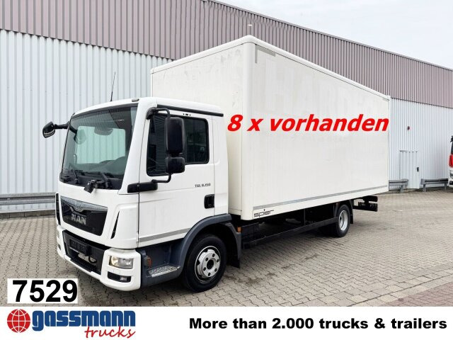 MAN TGL 8.150/180 4x2 BL, Möbelkoffer mit Rolltor - משאית תיבה: תמונה 1 MAN TGL 8.150/180 4x2 BL, Möbelkoffer mit Rolltor - משאית תיבה: תמונה 1