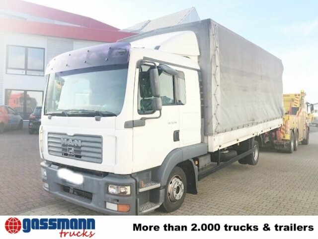 MAN TGL 8.210 BL 4x2 mit LBW, Motorschaden! - משאית צד נופל/ שטוחה: תמונה 2 MAN TGL 8.210 BL 4x2 mit LBW, Motorschaden! - משאית צד נופל/ שטוחה: תמונה 2