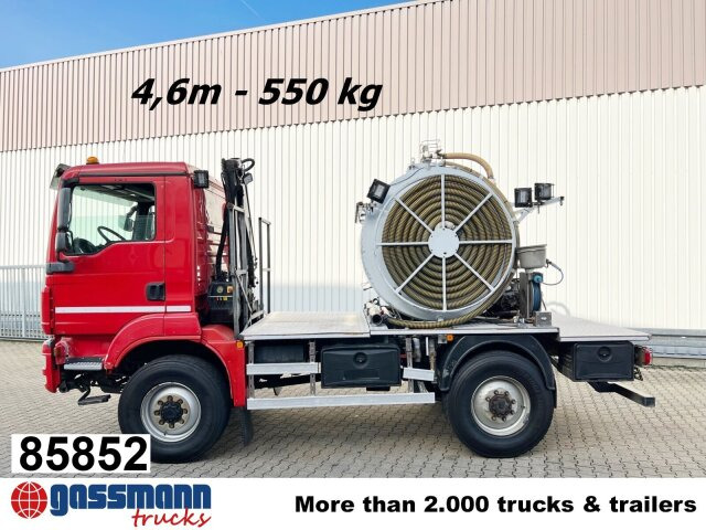 MAN TGM 13.250/340 4X4 BL, Kran Hiab 026 T-3, - משאית מנוף: תמונה 1 MAN TGM 13.250/340 4X4 BL, Kran Hiab 026 T-3, - משאית מנוף: תמונה 1