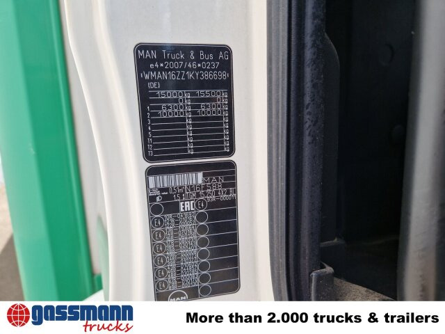 MAN TGM 15.250/340 4X2 BL, Tiefkühlkoffer, - משאית קירור: תמונה 4 MAN TGM 15.250/340 4X2 BL, Tiefkühlkoffer, - משאית קירור: תמונה 4