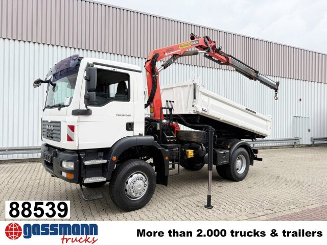 MAN TGM 18.240 4x4 BB mit Kran Palfinger PK9501 - מזהיר, משאית מנוף: תמונה 1 MAN TGM 18.240 4x4 BB mit Kran Palfinger PK9501 - מזהיר, משאית מנוף: תמונה 1