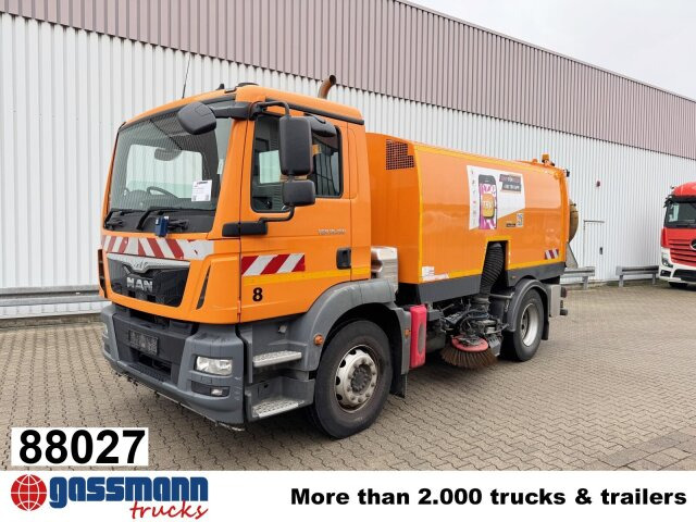 MAN TGM 18.250 4X2 BB, Kehrmaschine Brock SL200/2 - מטאטא כבישים: תמונה 1 MAN TGM 18.250 4X2 BB, Kehrmaschine Brock SL200/2 - מטאטא כבישים: תמונה 1