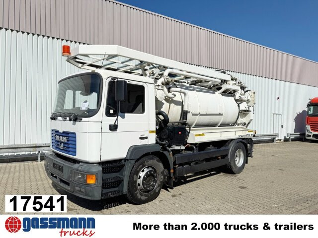 MAN TGM 18.284 4x2 BL, Assmann Saug- und Spülwagen - מטאטא כבישים: תמונה 1 MAN TGM 18.284 4x2 BL, Assmann Saug- und Spülwagen - מטאטא כבישים: תמונה 1