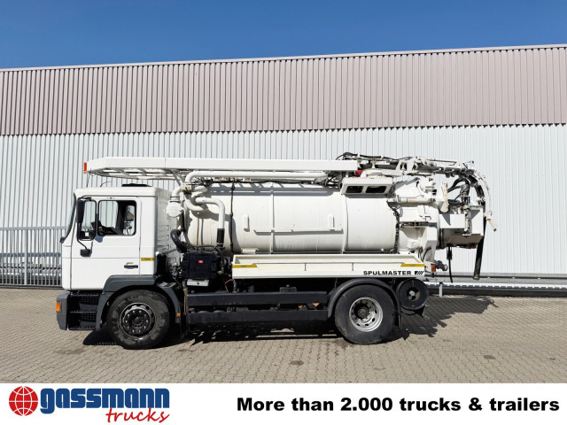 MAN TGM 18.284 4x2 BL, Assmann Saug- und Spülwagen - מטאטא כבישים: תמונה 4 MAN TGM 18.284 4x2 BL, Assmann Saug- und Spülwagen - מטאטא כבישים: תמונה 4