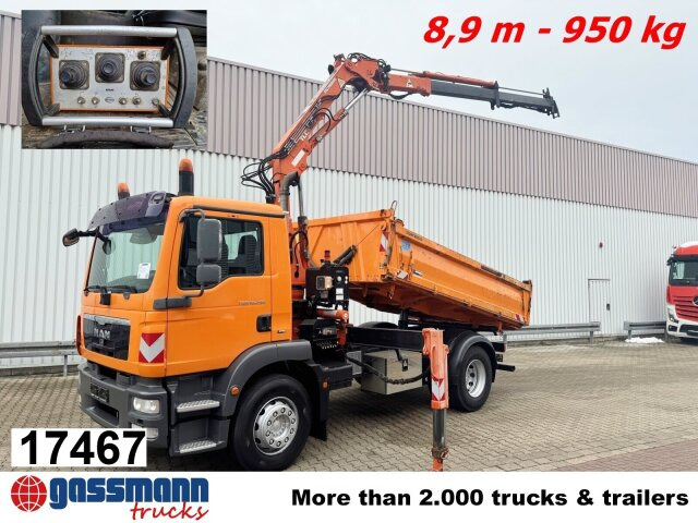 MAN TGM 18.290 4X2 BB mit Kran Atlas AK 92.2-A2, - מזהיר, משאית מנוף: תמונה 1 MAN TGM 18.290 4X2 BB mit Kran Atlas AK 92.2-A2, - מזהיר, משאית מנוף: תמונה 1