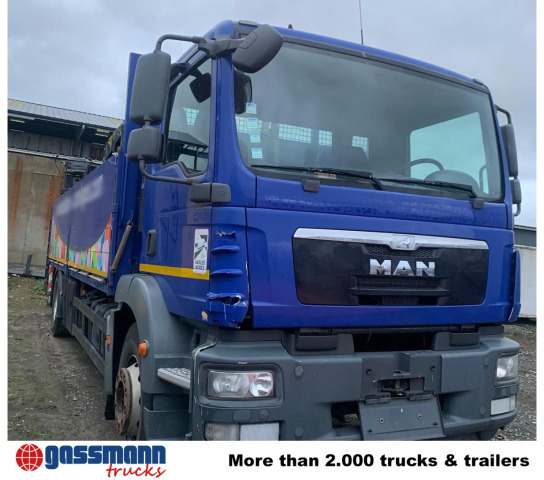 MAN TGM 18.290 4x2 BL, Heckkran Palfinger PK12001L, - משאית צד נופל/ שטוחה, משאית מנוף: תמונה 4 MAN TGM 18.290 4x2 BL, Heckkran Palfinger PK12001L, - משאית צד נופל/ שטוחה, משאית מנוף: תמונה 4