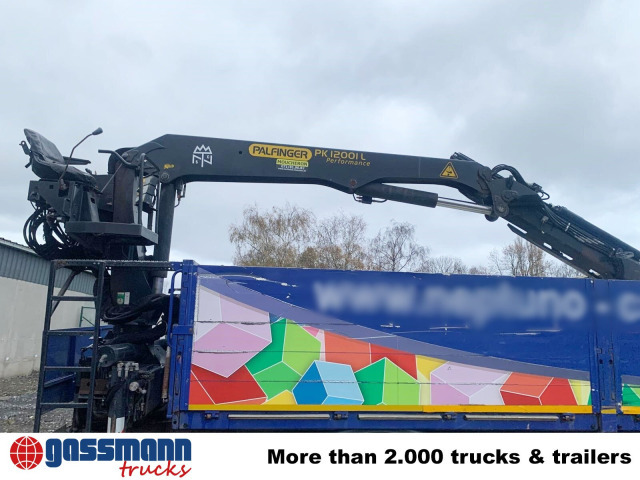 MAN TGM 18.290 4x2 BL, Heckkran Palfinger PK12001L, - משאית צד נופל/ שטוחה, משאית מנוף: תמונה 5 MAN TGM 18.290 4x2 BL, Heckkran Palfinger PK12001L, - משאית צד נופל/ שטוחה, משאית מנוף: תמונה 5