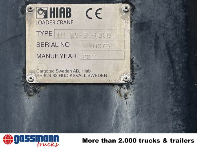 MAN TGM 18.290 4x2 LL, EEV, Kran Hiab XS 111 ES-3 - מזהיר, משאית מנוף: תמונה 2 MAN TGM 18.290 4x2 LL, EEV, Kran Hiab XS 111 ES-3 - מזהיר, משאית מנוף: תמונה 2