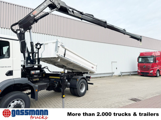 MAN TGM 18.320 4X4 BB CH mit Kran Hiab X-HiDuo - מזהיר, משאית מנוף: תמונה 2 MAN TGM 18.320 4X4 BB CH mit Kran Hiab X-HiDuo - מזהיר, משאית מנוף: תמונה 2