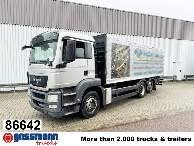 MAN TGS 26.360 6X2-2 BL, Liftachse - משאית צד נופל/ שטוחה: תמונה 1 MAN TGS 26.360 6X2-2 BL, Liftachse - משאית צד נופל/ שטוחה: תמונה 1