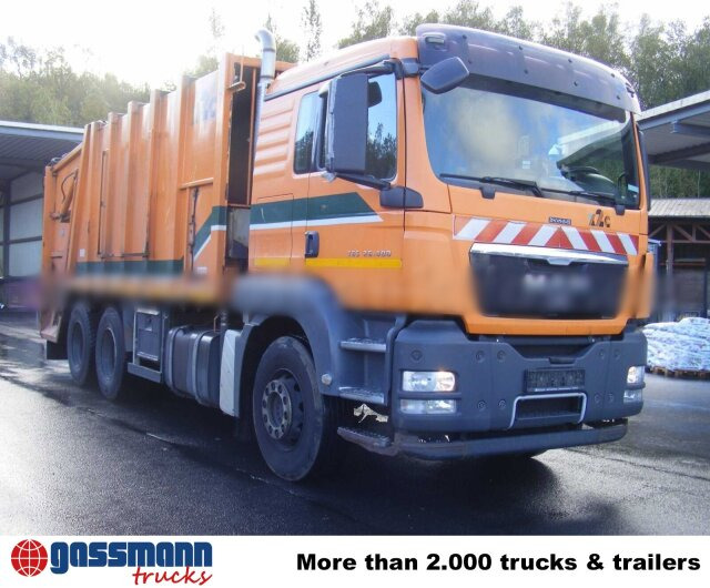 MAN TGS 26.400 6X4 BL, Haller x2c - משאית אשפה: תמונה 2 MAN TGS 26.400 6X4 BL, Haller x2c - משאית אשפה: תמונה 2
