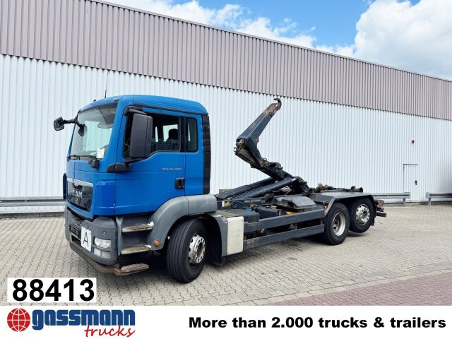 MAN TGS 26.400 6x2-4 BL, Lenk-/Liftachse, - משאית הרמת וו: תמונה 1 MAN TGS 26.400 6x2-4 BL, Lenk-/Liftachse, - משאית הרמת וו: תמונה 1