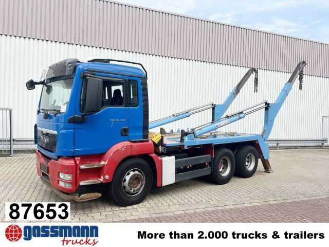 MAN TGS 26.440 6X4 BB, Tele-Absetzer - משאית דילוג העמסה: תמונה 1 MAN TGS 26.440 6X4 BB, Tele-Absetzer - משאית דילוג העמסה: תמונה 1