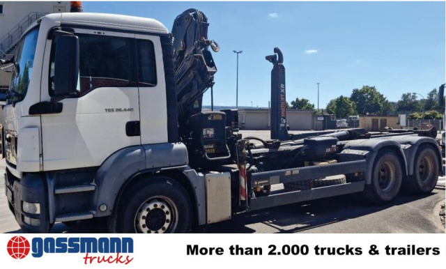 MAN TGS 26.440 6x4 BB, Kran Hiab 166 BS-2 HiDuo, - משאית הרמת וו, משאית מנוף: תמונה 2 MAN TGS 26.440 6x4 BB, Kran Hiab 166 BS-2 HiDuo, - משאית הרמת וו, משאית מנוף: תמונה 2