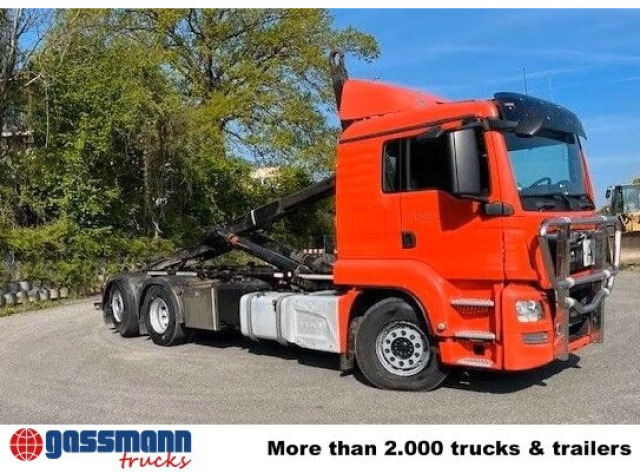 MAN TGS 26.480 6x2-4 BL, Intarder, Lenk-/Liftachse, - משאית הרמת וו: תמונה 2 MAN TGS 26.480 6x2-4 BL, Intarder, Lenk-/Liftachse, - משאית הרמת וו: תמונה 2