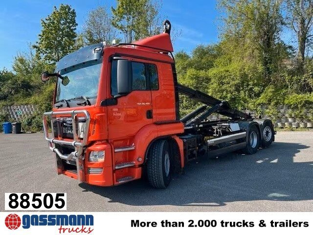 MAN TGS 26.480 6x2-4 BL, Intarder, Lenk-/Liftachse, - משאית הרמת וו: תמונה 1 MAN TGS 26.480 6x2-4 BL, Intarder, Lenk-/Liftachse, - משאית הרמת וו: תמונה 1