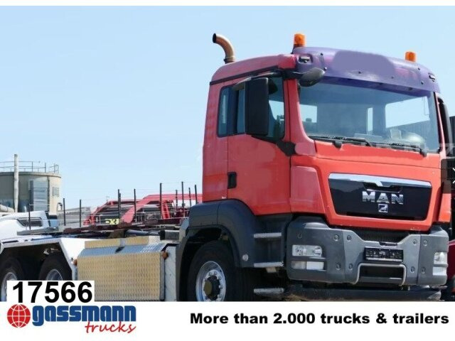MAN TGS 26.480 6x4H-4 BL, Multilift Abroller - משאית הרמת וו: תמונה 1 MAN TGS 26.480 6x4H-4 BL, Multilift Abroller - משאית הרמת וו: תמונה 1
