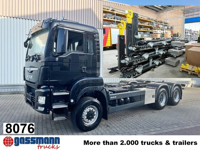 MAN TGS 26.500 6X6 BL, Intarder - משאית הרמת וו: תמונה 1 MAN TGS 26.500 6X6 BL, Intarder - משאית הרמת וו: תמונה 1