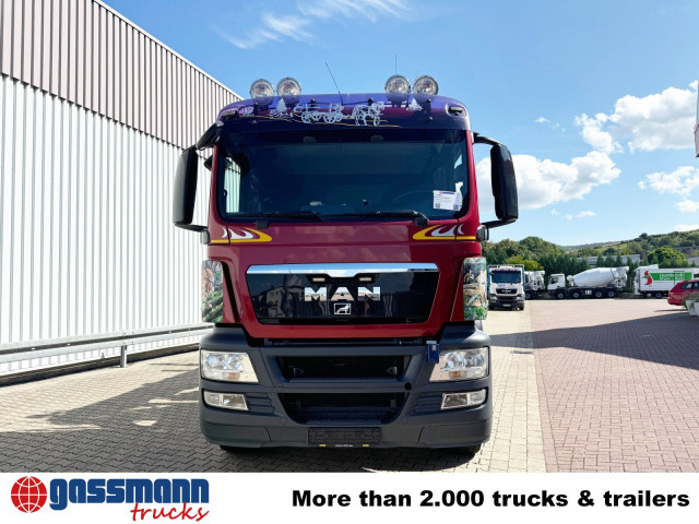 משאית עץ, משאית מנוף MAN TGS 26.540 6X4 BL, Intarder, Kran Epsilon: תמונה 8