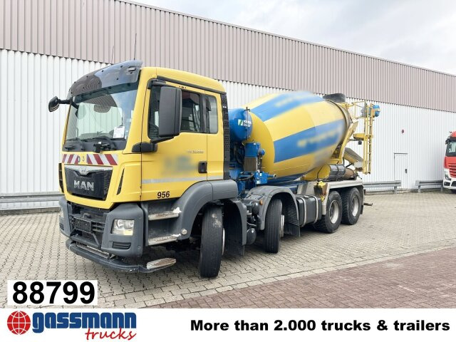 MAN TGS 32.400 8x4 BB, Stetter ca. 9m³ - משאית מערבלת בטון: תמונה 1 MAN TGS 32.400 8x4 BB, Stetter ca. 9m³ - משאית מערבלת בטון: תמונה 1