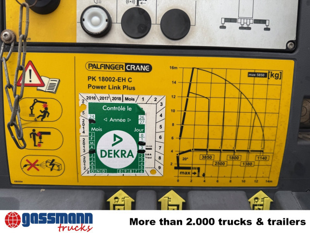 MAN TGS 33.400 6x4 BB, Navi, Heckkran PK18002-EH C, - משאית צד נופל/ שטוחה, משאית מנוף: תמונה 5 MAN TGS 33.400 6x4 BB, Navi, Heckkran PK18002-EH C, - משאית צד נופל/ שטוחה, משאית מנוף: תמונה 5