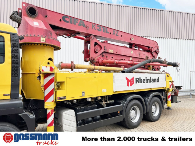 MAN TGS 33.440 6X4 BB, Betonpumpe CIFA K31L XZ, 31m - משאית משאבת בטון: תמונה 3 MAN TGS 33.440 6X4 BB, Betonpumpe CIFA K31L XZ, 31m - משאית משאבת בטון: תמונה 3