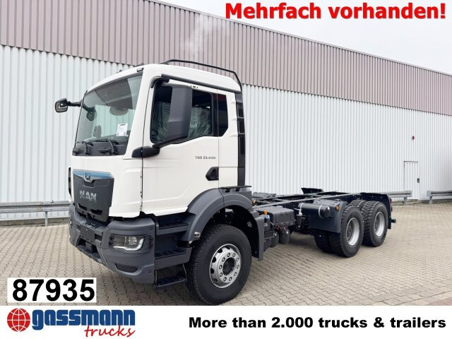 MAN TGS 33.440 6x4 BB - משאית עם שלדת תא: תמונה 1 MAN TGS 33.440 6x4 BB - משאית עם שלדת תא: תמונה 1