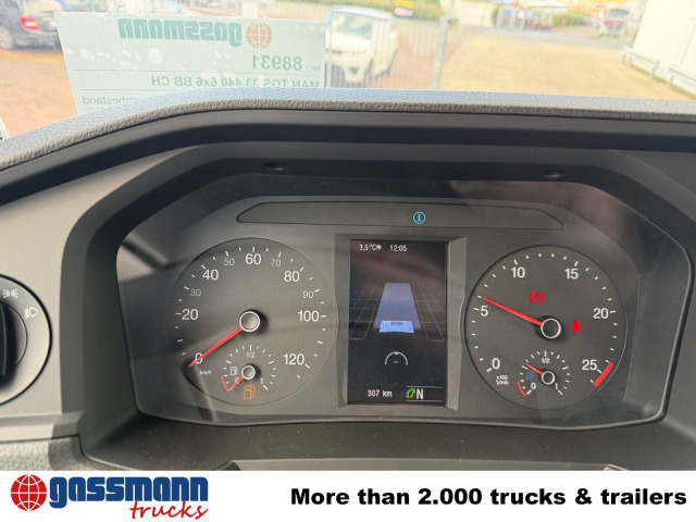 MAN TGS 33.440 6x6 BB CH, Hohe Bauart, Nebenantrieb - משאית עם שלדת תא: תמונה 2 MAN TGS 33.440 6x6 BB CH, Hohe Bauart, Nebenantrieb - משאית עם שלדת תא: תמונה 2