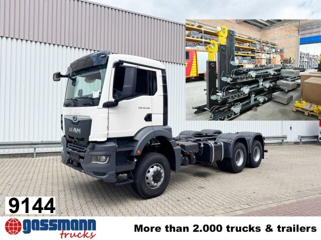 MAN TGS 33.480 6x6 BB CH, Hohe Bauart, Nebenantrieb - משאית הרמת וו: תמונה 1 MAN TGS 33.480 6x6 BB CH, Hohe Bauart, Nebenantrieb - משאית הרמת וו: תמונה 1