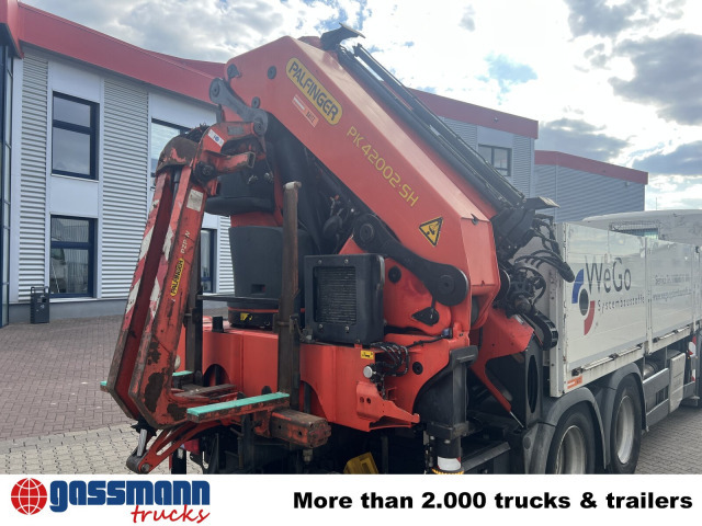 MAN TGS 35.440 8x4 BL, Navi, Heckkran Palfinger - משאית צד נופל/ שטוחה, משאית מנוף: תמונה 4 MAN TGS 35.440 8x4 BL, Navi, Heckkran Palfinger - משאית צד נופל/ שטוחה, משאית מנוף: תמונה 4