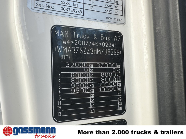 MAN TGS 35.460 8X4 BB, Meiller Bordmatik 13m³ - מזהיר: תמונה 4 MAN TGS 35.460 8X4 BB, Meiller Bordmatik 13m³ - מזהיר: תמונה 4