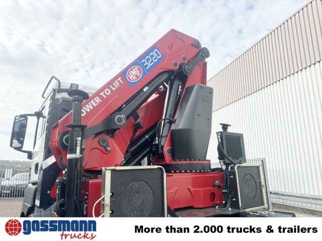 MAN TGS 35.480 8X4 BL, Intarder, Kran HMF 3220-K6, - משאית הרמת וו, משאית מנוף: תמונה 2 MAN TGS 35.480 8X4 BL, Intarder, Kran HMF 3220-K6, - משאית הרמת וו, משאית מנוף: תמונה 2