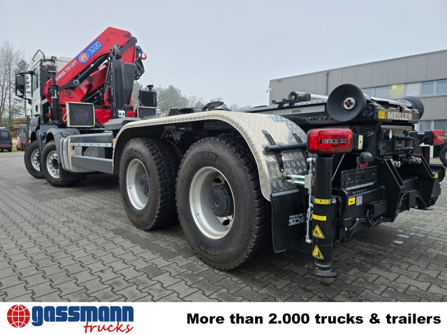 MAN TGS 35.480 8X4 BL, Intarder, Kran HMF 3220-K6, - משאית הרמת וו, משאית מנוף: תמונה 4 MAN TGS 35.480 8X4 BL, Intarder, Kran HMF 3220-K6, - משאית הרמת וו, משאית מנוף: תמונה 4