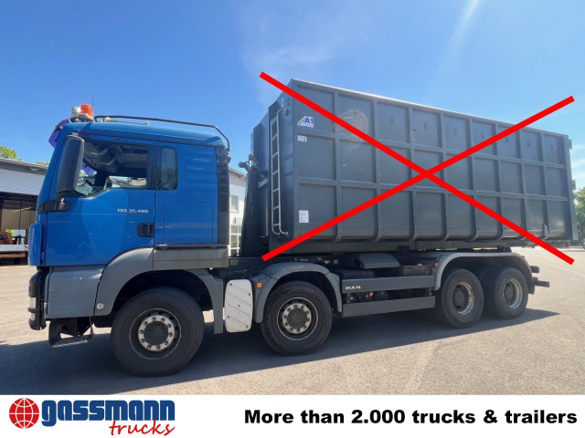 MAN TGS 35.480 8x4 BL - משאית הרמת וו: תמונה 2 MAN TGS 35.480 8x4 BL - משאית הרמת וו: תמונה 2