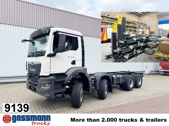 MAN TGS 35.480 8x8 BB CH, Hohe Bauart, Nebenantrieb - משאית הרמת וו: תמונה 1 MAN TGS 35.480 8x8 BB CH, Hohe Bauart, Nebenantrieb - משאית הרמת וו: תמונה 1