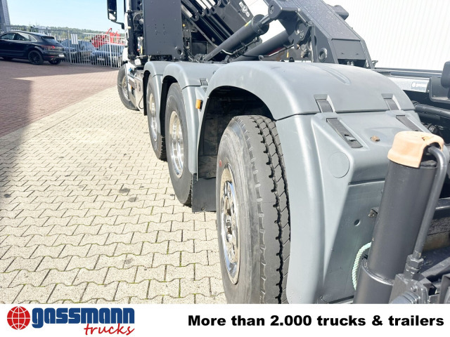 MAN TGS 35.500 8x4-4 BL, Lenk-/Liftachse, Kran HMF - משאית הרמת וו, משאית מנוף: תמונה 2 MAN TGS 35.500 8x4-4 BL, Lenk-/Liftachse, Kran HMF - משאית הרמת וו, משאית מנוף: תמונה 2