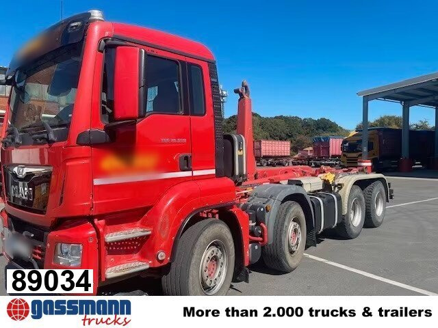 MAN TGS 35.500 8x4 BB, Pritarder, Meiller RK 30.65 - משאית הרמת וו: תמונה 1 MAN TGS 35.500 8x4 BB, Pritarder, Meiller RK 30.65 - משאית הרמת וו: תמונה 1