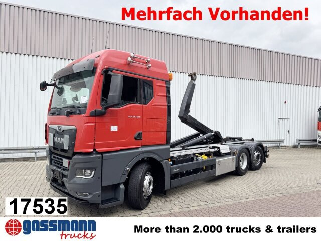 MAN TGX 26.470 6X2-4 BL, VDL 21-S 6200 Abrollkipper - משאית הרמת וו: תמונה 1 MAN TGX 26.470 6X2-4 BL, VDL 21-S 6200 Abrollkipper - משאית הרמת וו: תמונה 1