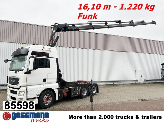 MAN TGX 26.480 6x4 BLS mit Kran Hiab 288E-6 Hipro, - יחידת טרקטור: תמונה 1 MAN TGX 26.480 6x4 BLS mit Kran Hiab 288E-6 Hipro, - יחידת טרקטור: תמונה 1