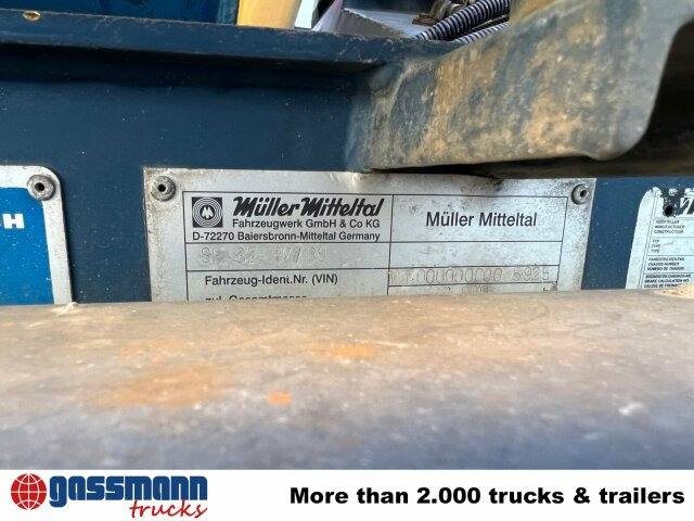 MÜLLER MITTELTAL SF 32 BM/BS mit LIEBHERR - מערבל בטון סמיטרליילר: תמונה 3 MÜLLER MITTELTAL SF 32 BM/BS mit LIEBHERR - מערבל בטון סמיטרליילר: תמונה 3