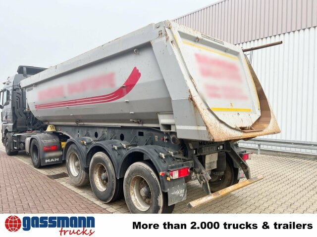 Meiller MHPS 12/27, Stahlmulde ca. 26m³, Liftachse - סמיטריילר עם מזהיר: תמונה 5 Meiller MHPS 12/27, Stahlmulde ca. 26m³, Liftachse - סמיטריילר עם מזהיר: תמונה 5