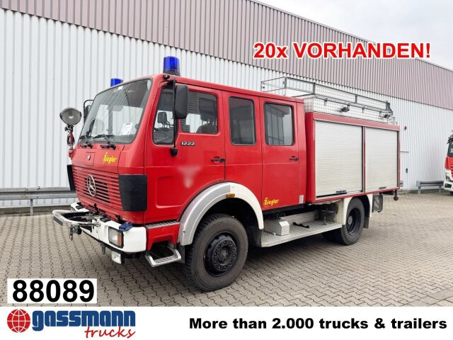 Mercedes-Benz 1222 AF 4x4 Doka, LF 16 TS - אמבולנס: תמונה 1 Mercedes-Benz 1222 AF 4x4 Doka, LF 16 TS - אמבולנס: תמונה 1