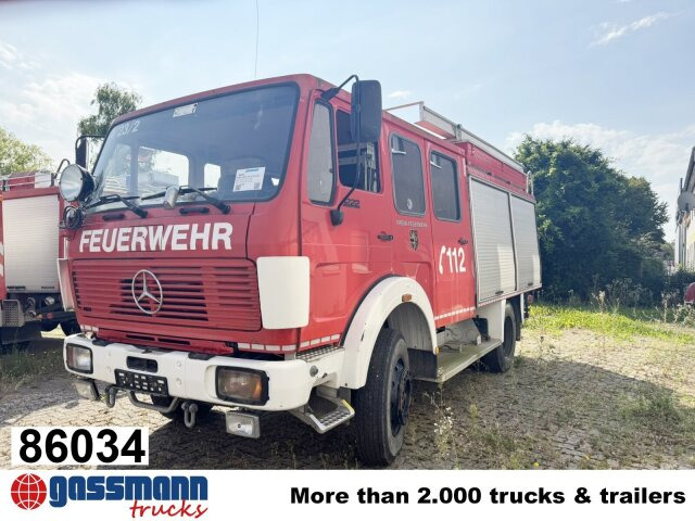 Mercedes-Benz 1222 AF 4x4 Doka, TLF 16/25 - משאית אש: תמונה 1 Mercedes-Benz 1222 AF 4x4 Doka, TLF 16/25 - משאית אש: תמונה 1