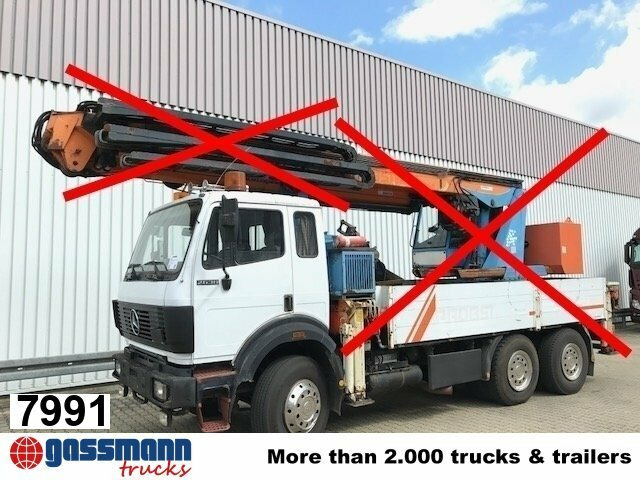 Mercedes-Benz 2638 K 6x4 - משאית עם שלדת תא: תמונה 1 Mercedes-Benz 2638 K 6x4 - משאית עם שלדת תא: תמונה 1