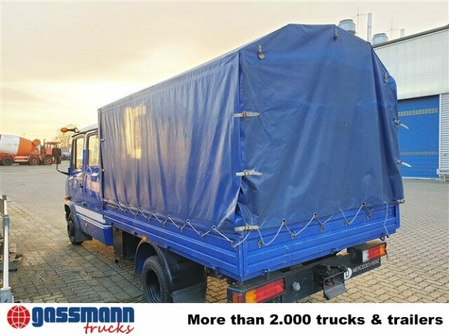 משאית צד נופל/ שטוחה Mercedes-Benz 508 D 4x2 Doka, EX-THW: תמונה 10