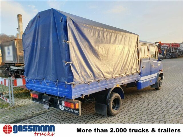 משאית צד נופל/ שטוחה Mercedes-Benz 508 D 4x2 Doka, EX-THW: תמונה 12